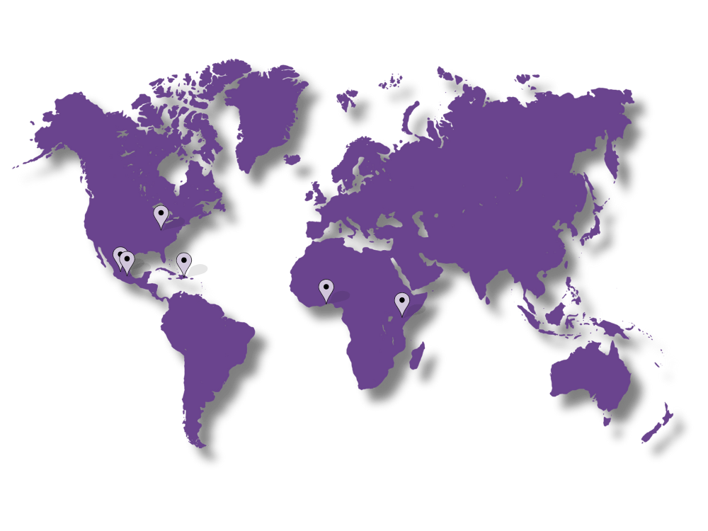 Map of N50 projects