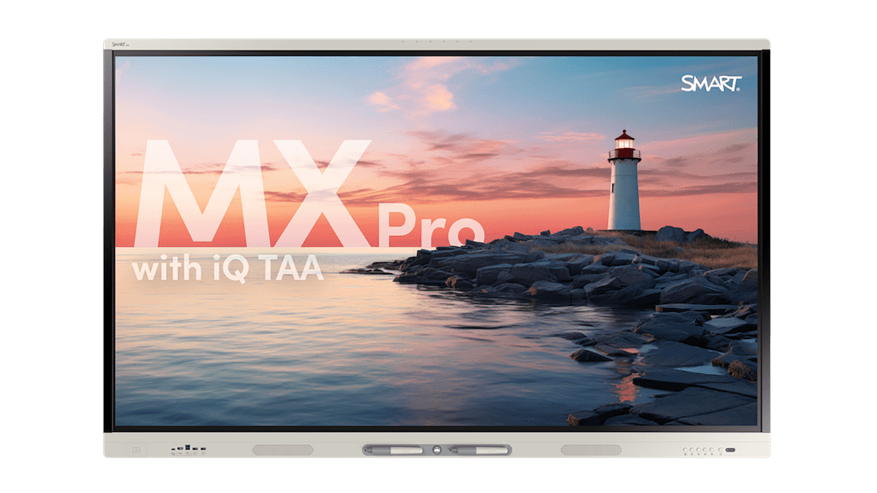 SMART Board MX Pro series with iQ TAA