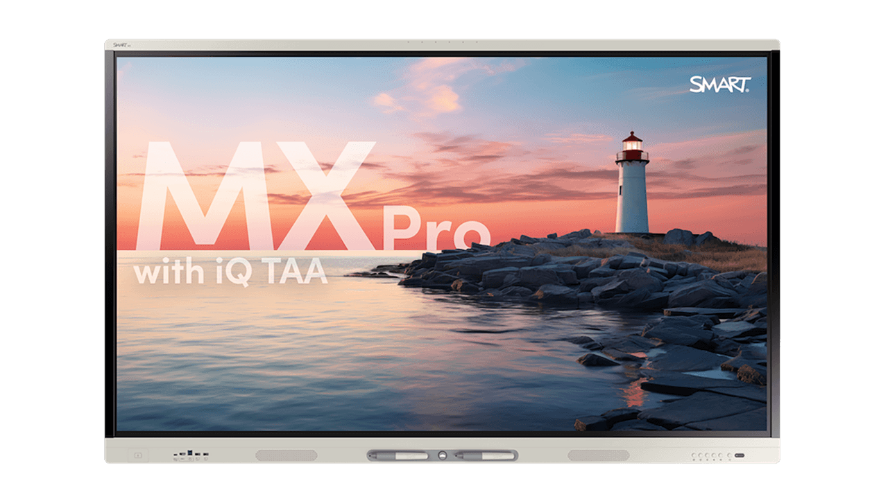 SMART Board MX Pro series with iQ TAA