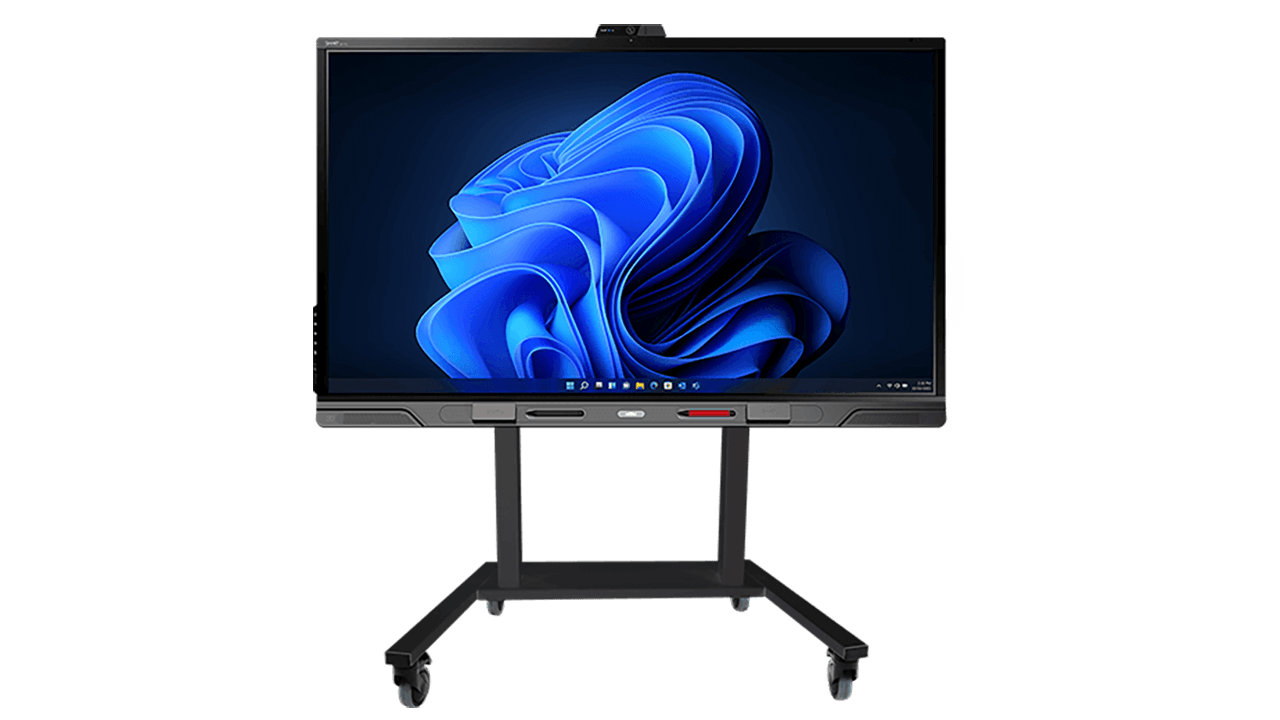 SMART Board on a mobile stand