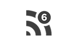 Icon indicating the latest WiFi 6 technology, known for its fast wireless network speeds and efficiency.